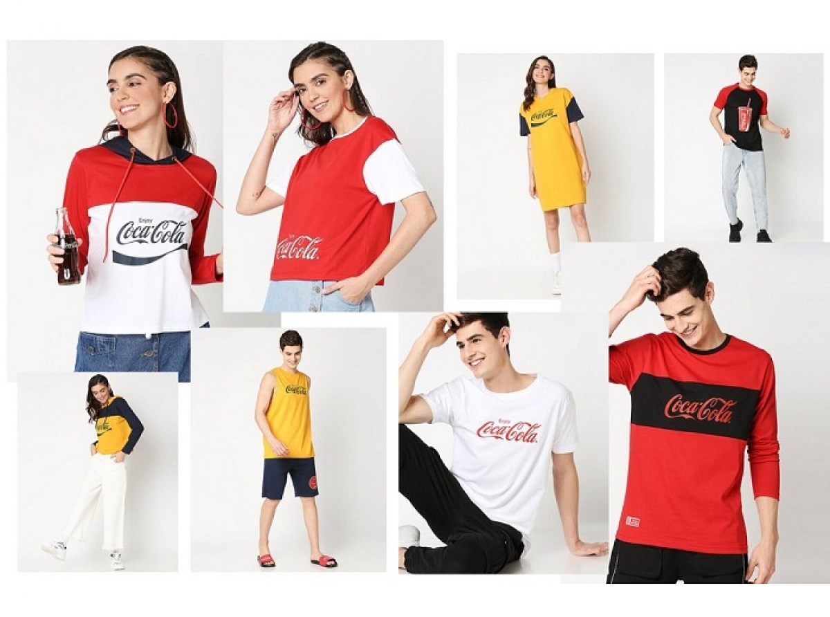 'Bewakoof' teams up with Coca Cola for a new apparel range